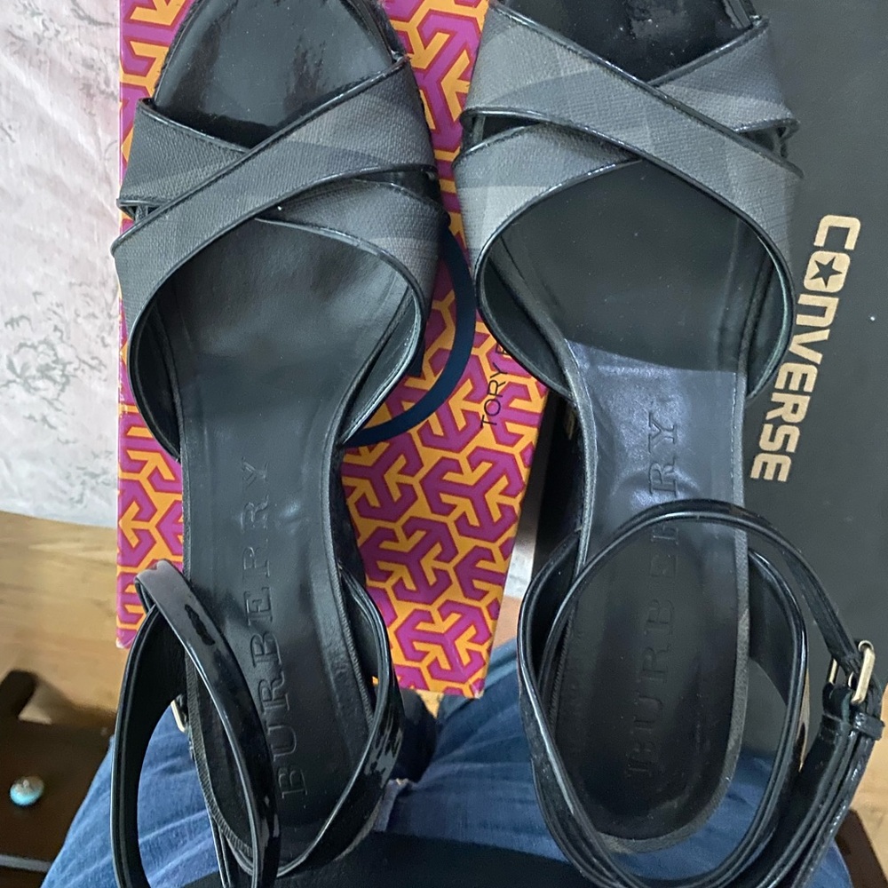 Burberry Women's Black Sandals